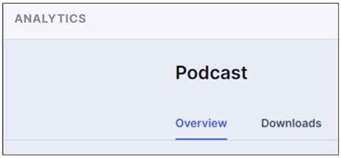 podcast analytics